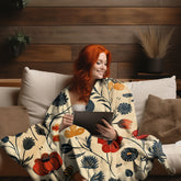 Velveteen Fleece Cottagecore: Embrace Rustic Flowers